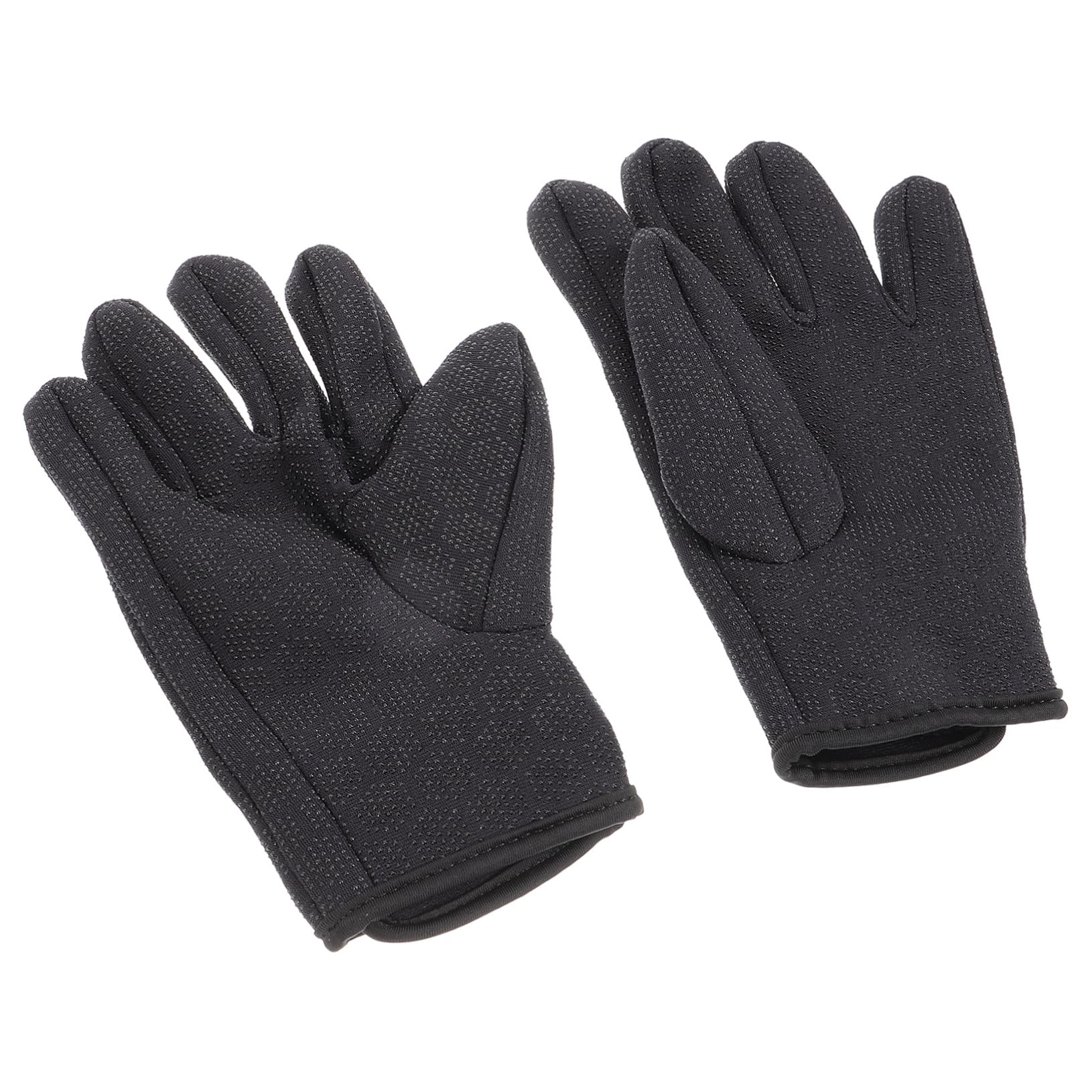 GOOHOCHY Men's Winter Thermal Gloves Water-Resistant Paddling Gloves Comfortable Durable for Diving Fishing Swimming