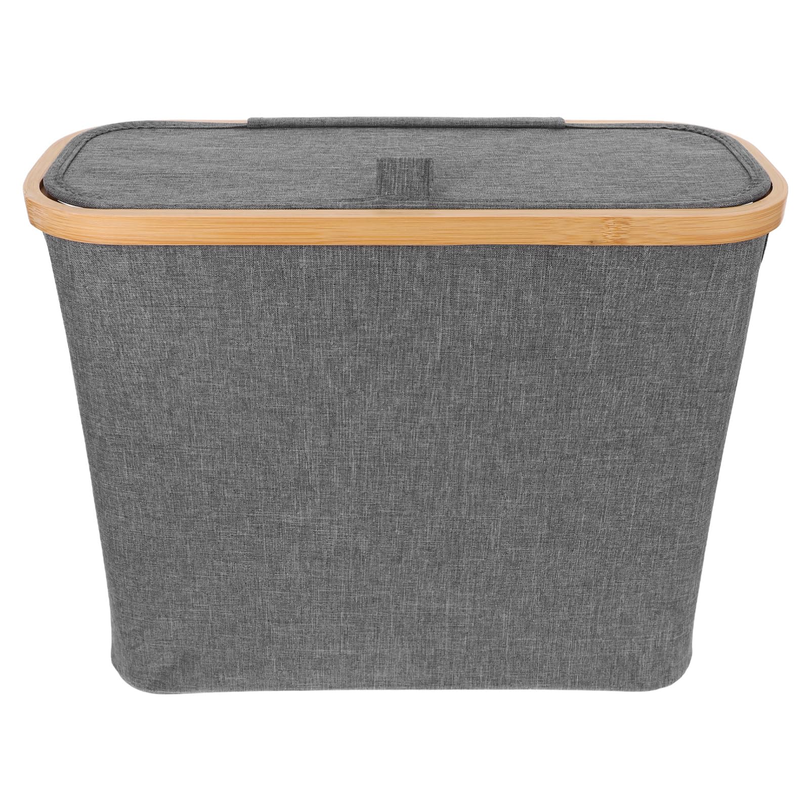 VILLCASE Toilet Paper Storage Basket with Lid Toilet Paper Holder Bin for Bathroom and Kitchen Organization Capacity Easy Installation Design