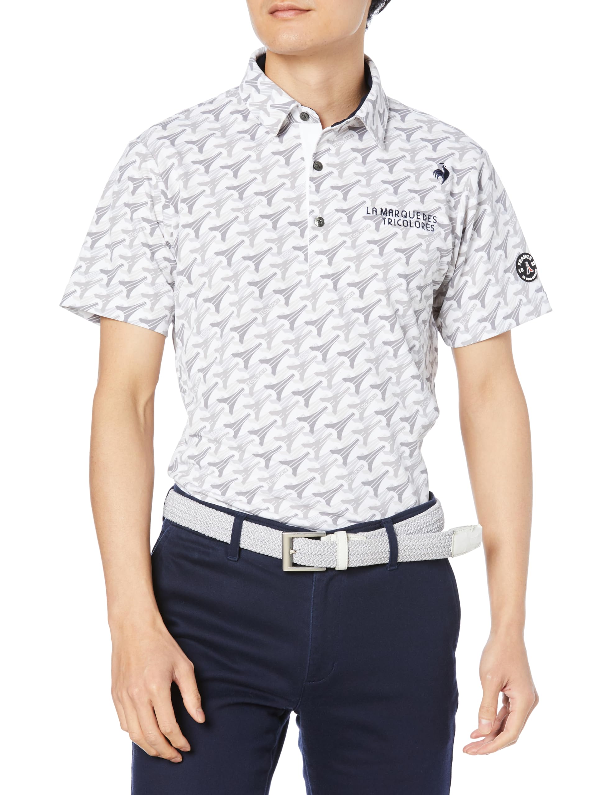 ルコックスポルティフ（lecoqsportif）ゴルフ半袖シャツ le coq sportif GOLF ルコックスポルティフ ゴルフ ゴルフウェア