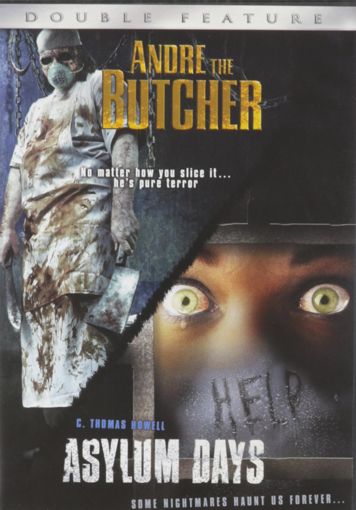 Asylum Days y Andre the Butcher en DVD para tus noches de maratón de cine slasher americano
