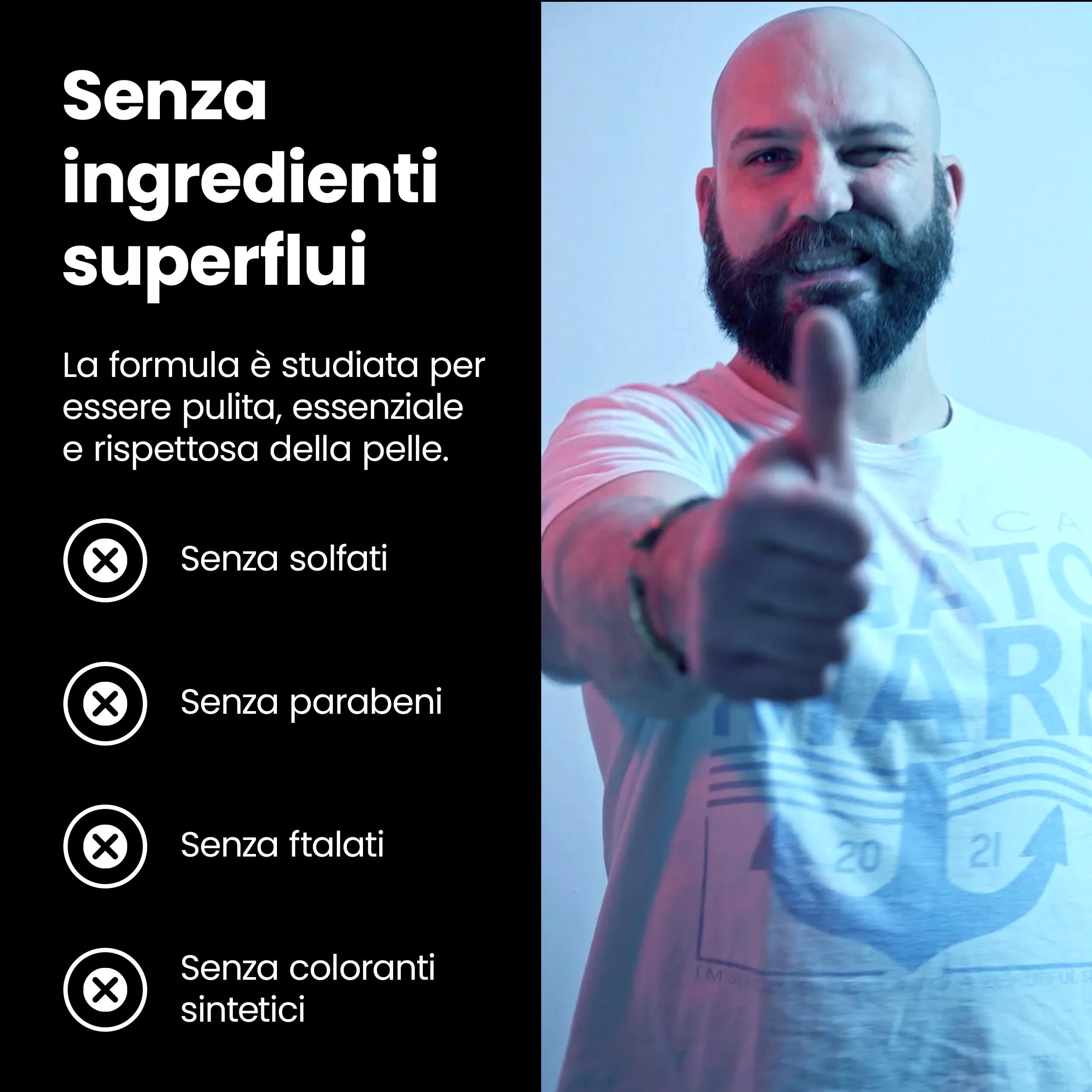 Incredy BooLS - Limpiador íntimo para hombre Bio & Vegan Ph 5,5 perfumado - 500 ml (pulverización de mar)