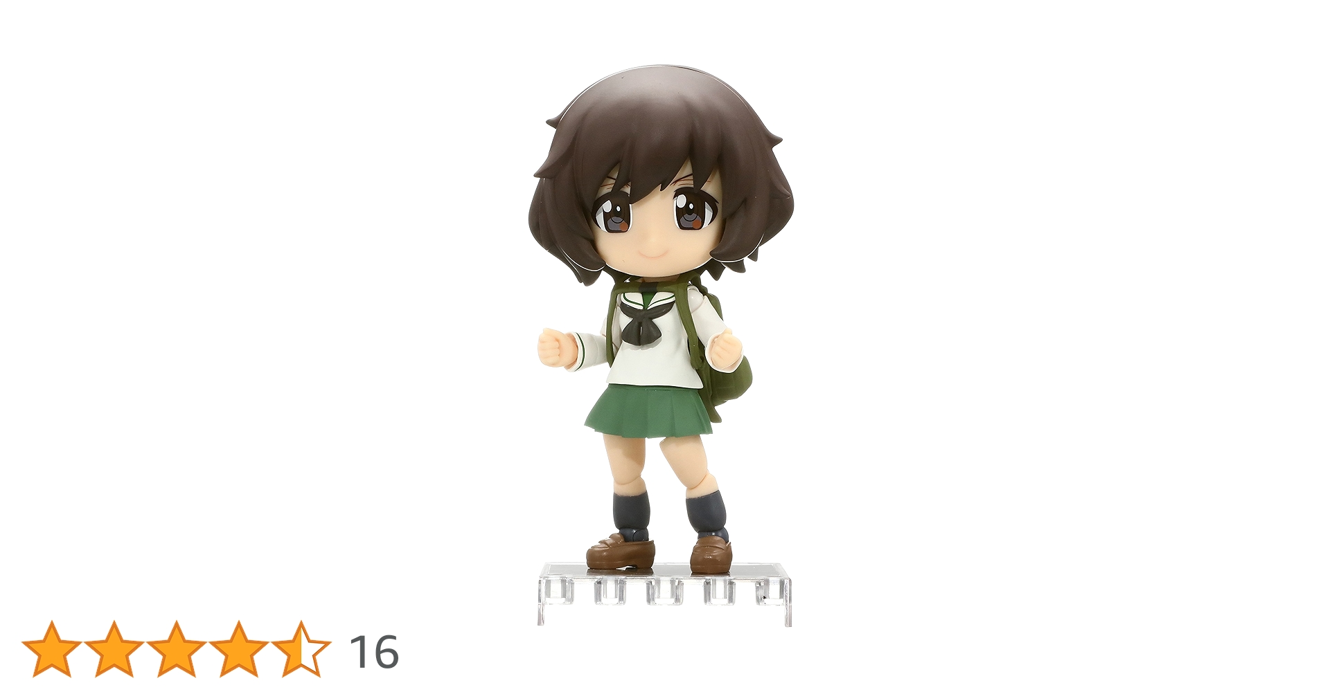 ガールズ&amp;パンツァー ねんどろいど 秋山優花里 (ノンスケール ABS&amp;PVC塗装済み可動フィギュア) 9jupf8b Amazon.co.jp: キューポッシュ ガールズ&パンツァー 劇場版 秋山