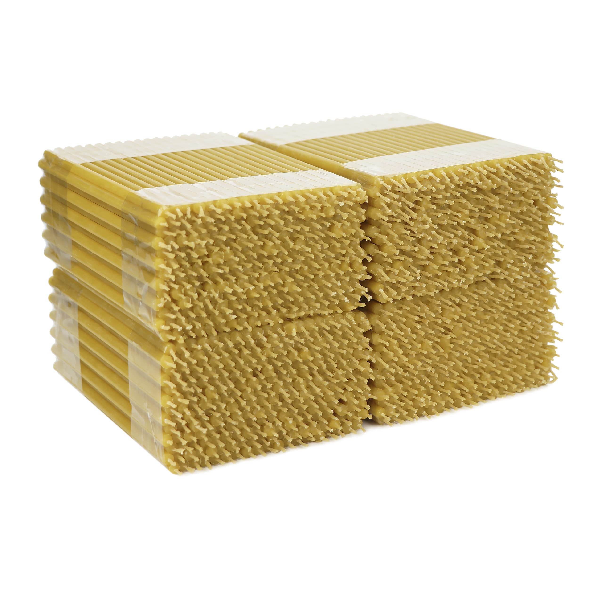NKlaus 3270g. Beeswax Altar Candles Church Quality Thin Candles Ritual Candles (Approx. 1000 Pieces) 36261