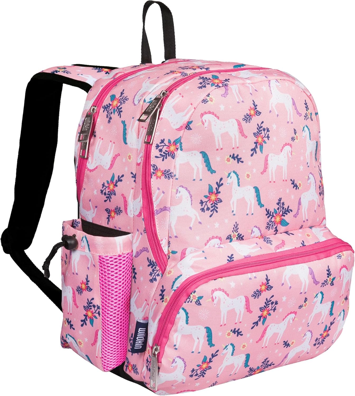 Wildkin 17-inch Kids Backpack – Durable, Lightweight School Bag for Boys & Girls - Magical Unicorns