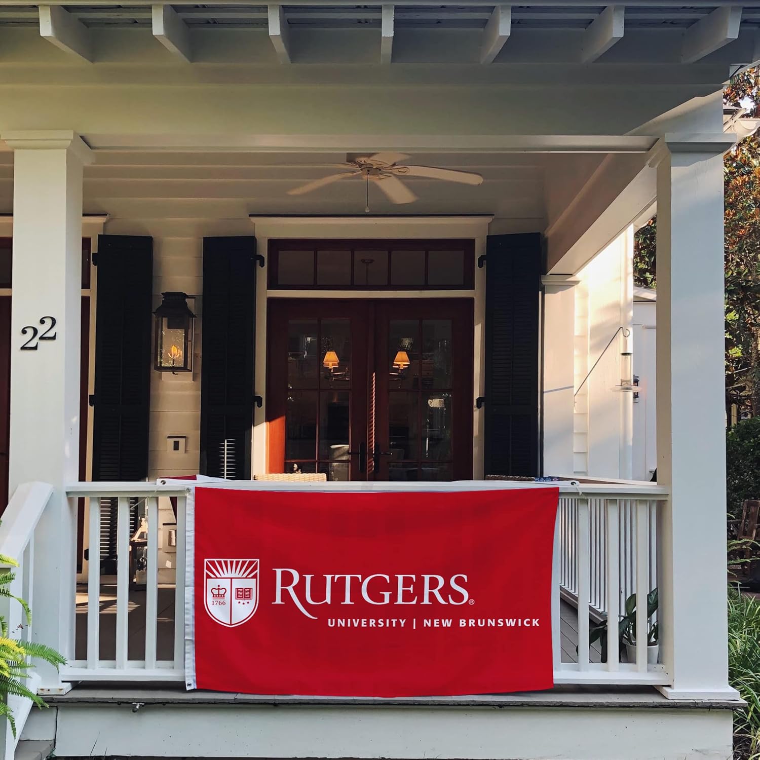 Desert Cactus Rutgers R Flag - 3 x 5 Feet Knights Banner, Indoor/Outdoor Durable Fabric, 100% Polyester Design (Style 3) - Image 5