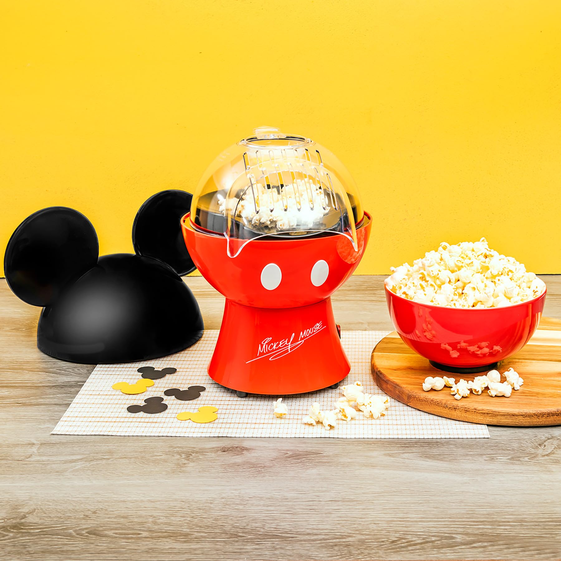 Amazon.com: Uncanny Brands Disney Mickey Mouse Popcorn Maker