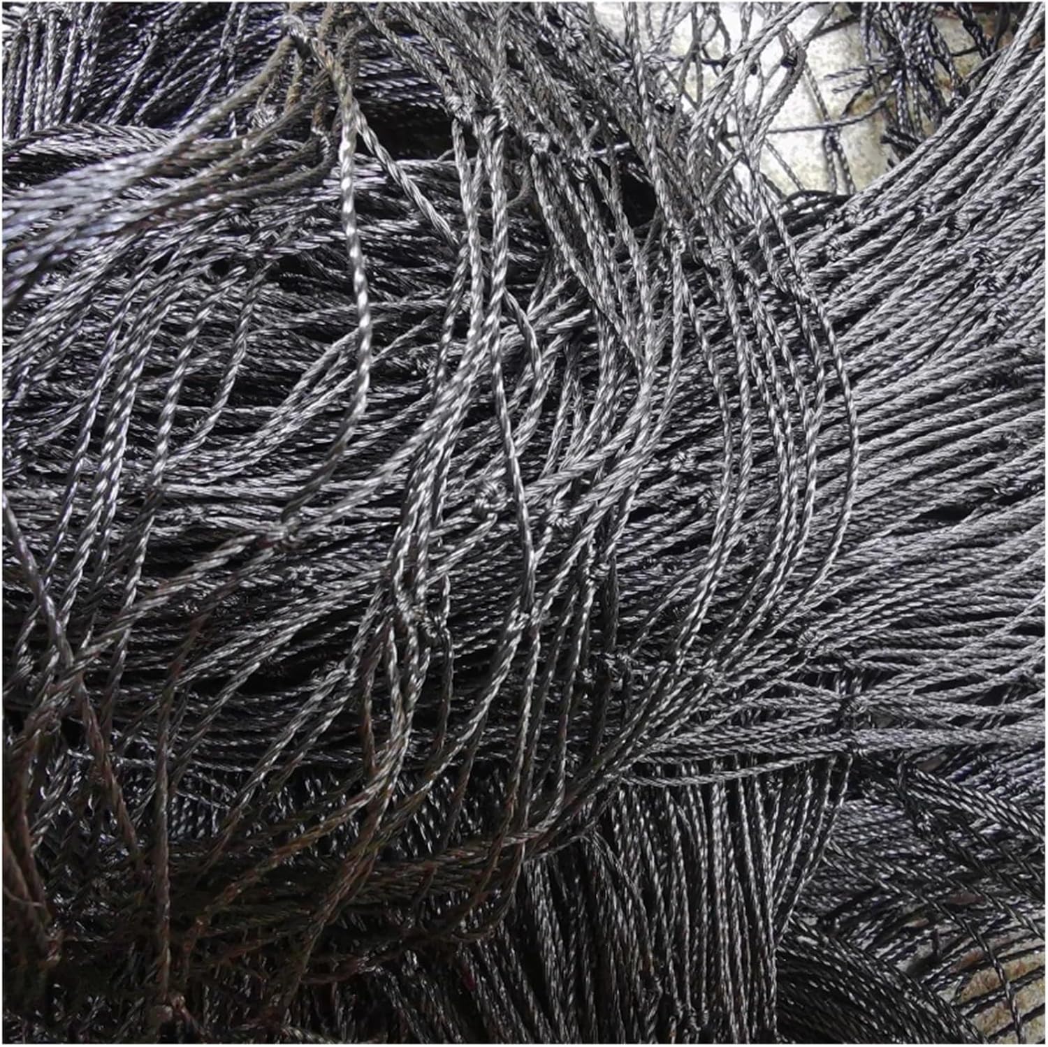 Black Bird Netting-Heavy Duty Anti Deer Protective Net Garden Netting for Fruit Protecion Against Birds, Cat, and Dogs(4MX10M,Net Grid 2cm)