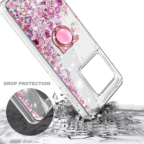 Miniatura 5 de NZND Funda para OnePlus 10 Pro 5G con protector de pantalla de vidrio templado (cobertura máxima), soporte de anillocorrea de muñeca, cascada