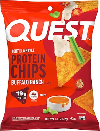 Miniatura 14 de Quest Nutrition Tortilla Chip de chile dulce picante, 1.1 onzas (paquete de 12)