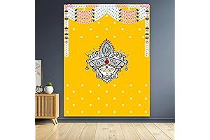 Seamless Drop Cloth for Your Durga Pooja Celebration