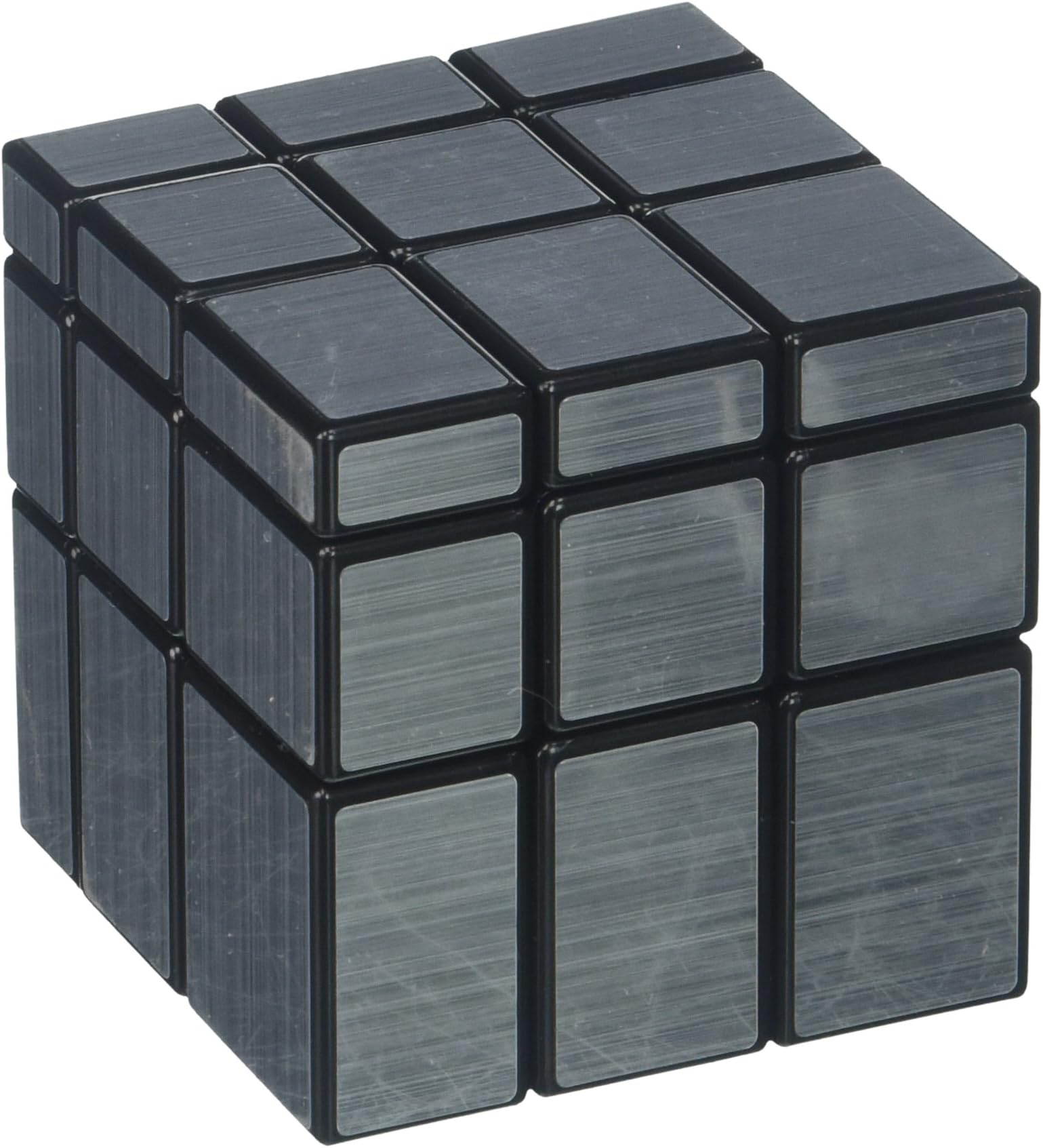 Silver Black Mirror Cube 3x3x3