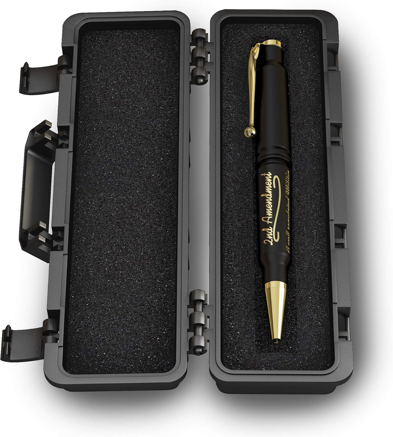 .308 Real Authentic Brass Casing Refillable Twist Pen - Tactical Gift Box - 2nd Amendment