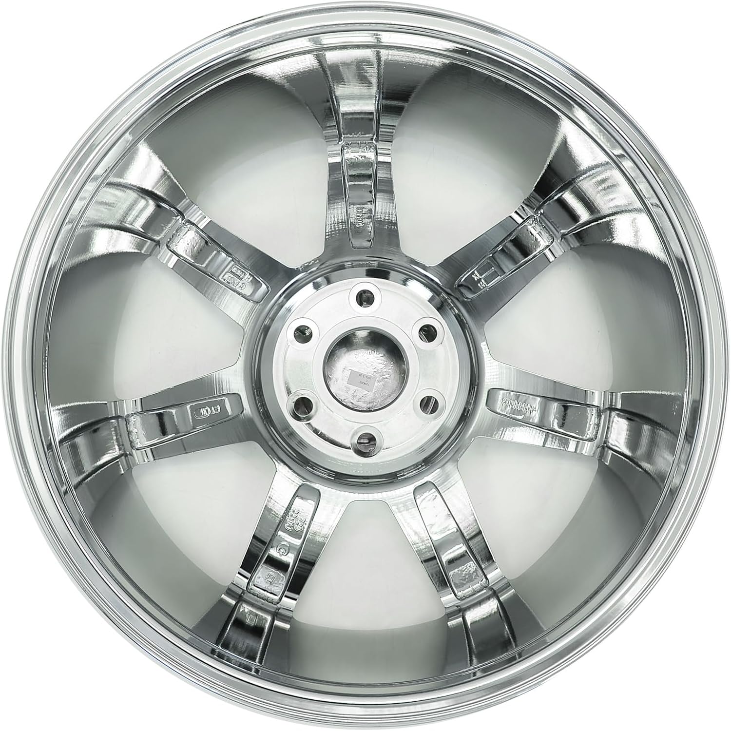 22" 22x9 New Single Chrome Alloy Wheel for 2007-2014 Cadillac Escalade ESV EXT OEM Design Replacement Rim
