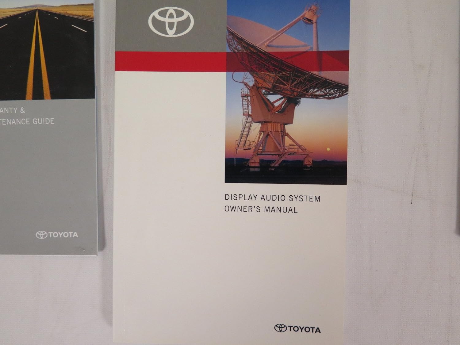 Front cover of the 2012 Toyota Prius C Display Audio System Owner's Manual