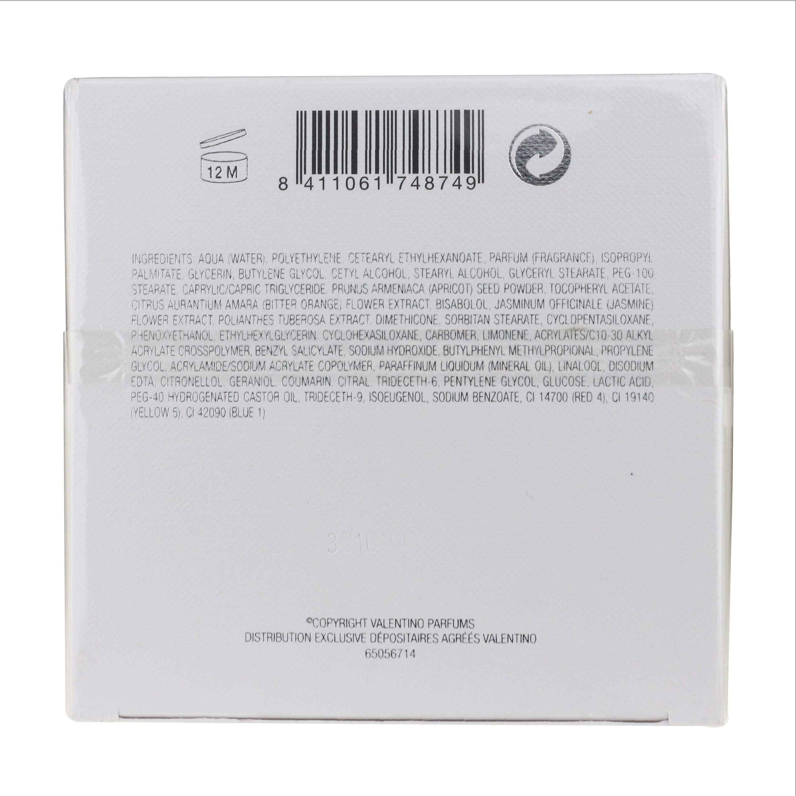 Valentino Valentina - Exfoliante corporal para mujer, 1 unidad (200 ml)