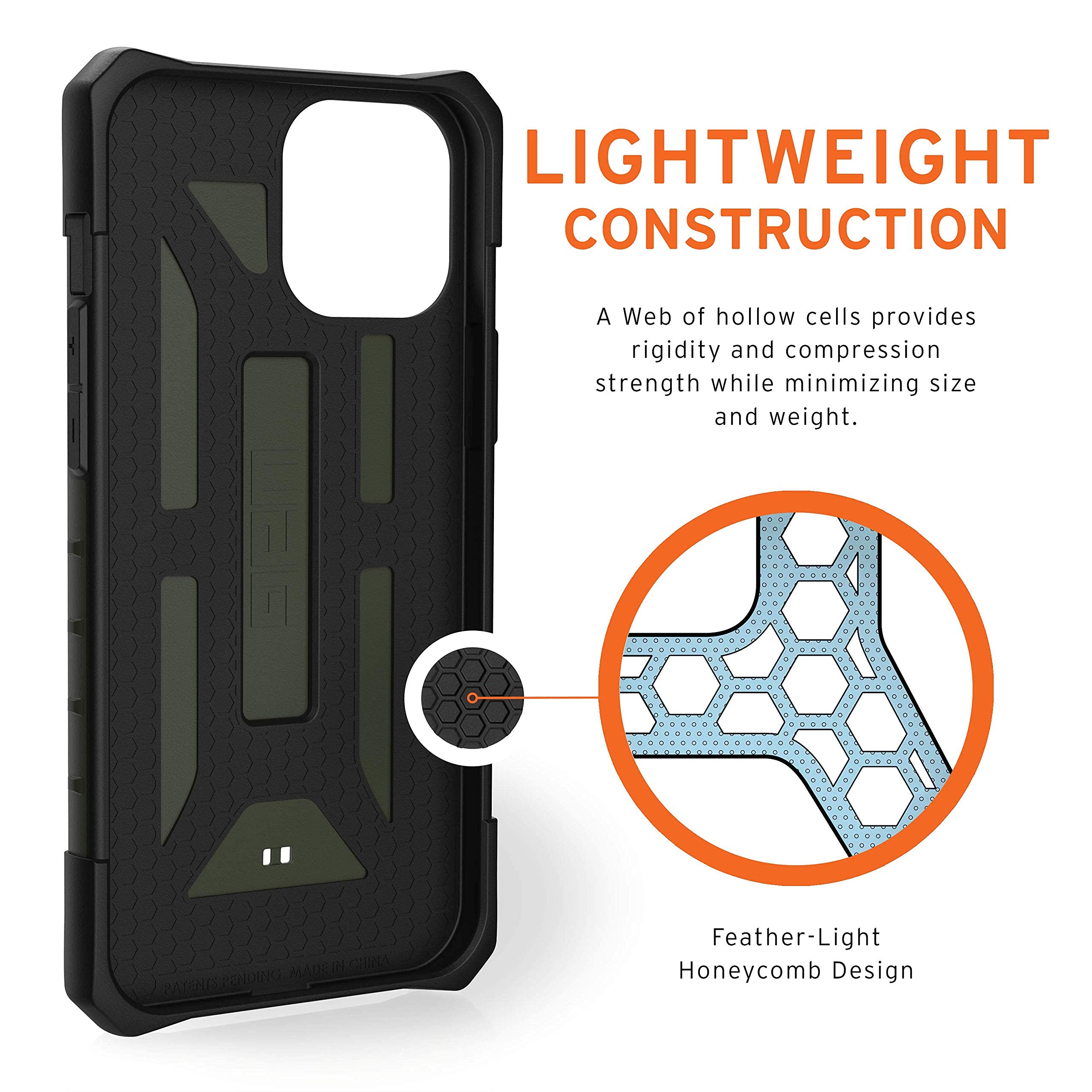 Urban Armor Gear Pathfinder Cubierta Apple iPhone 12 Pro MAX (6,7" Pulgadas) Funda Protectora (Compatible con Carga inalámbrica, Resistente los choques, Parachoques Ultra Delgado) Forest Camo