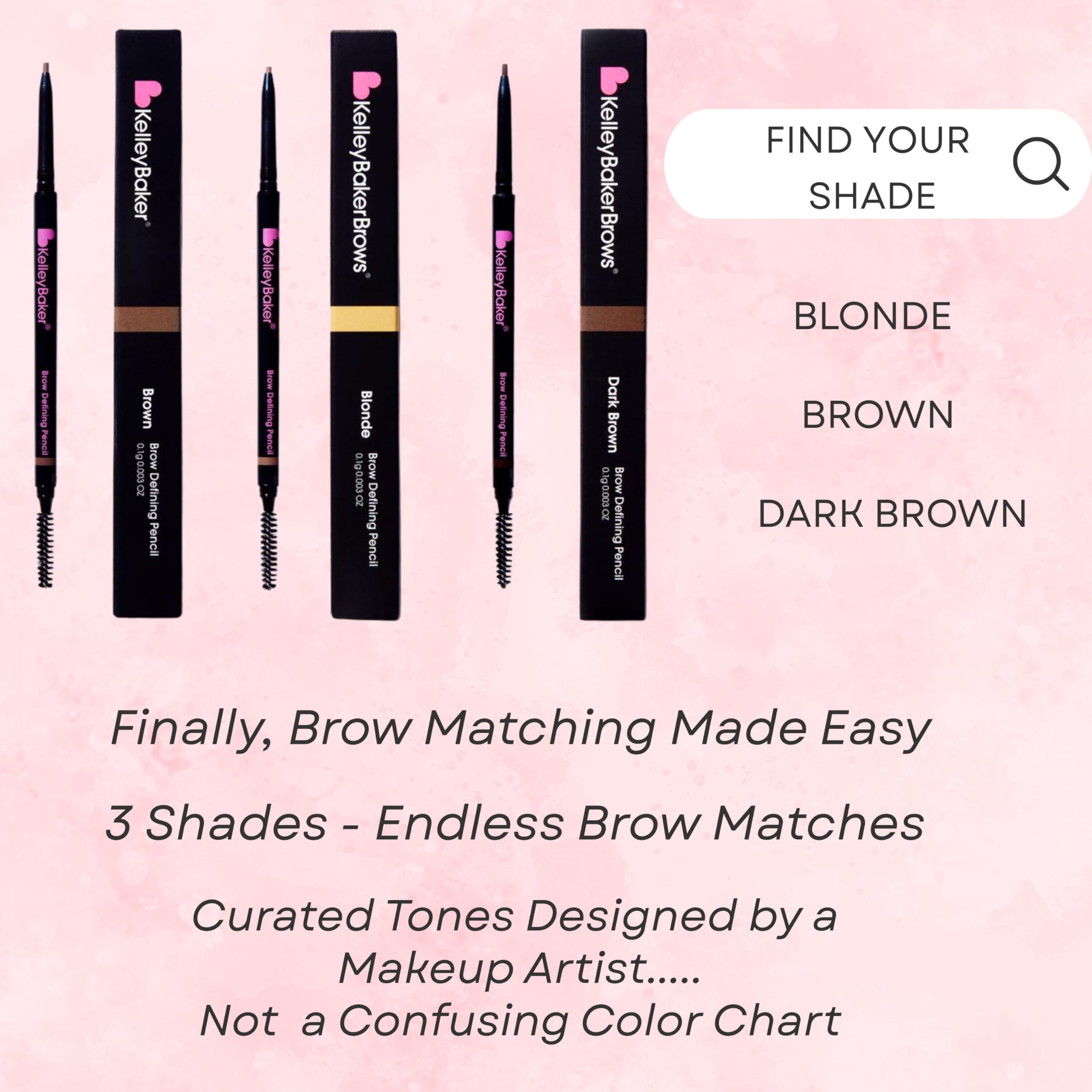 Kelley Baker Brows Brow Defining Pencil, Blonde by KelleyBaker