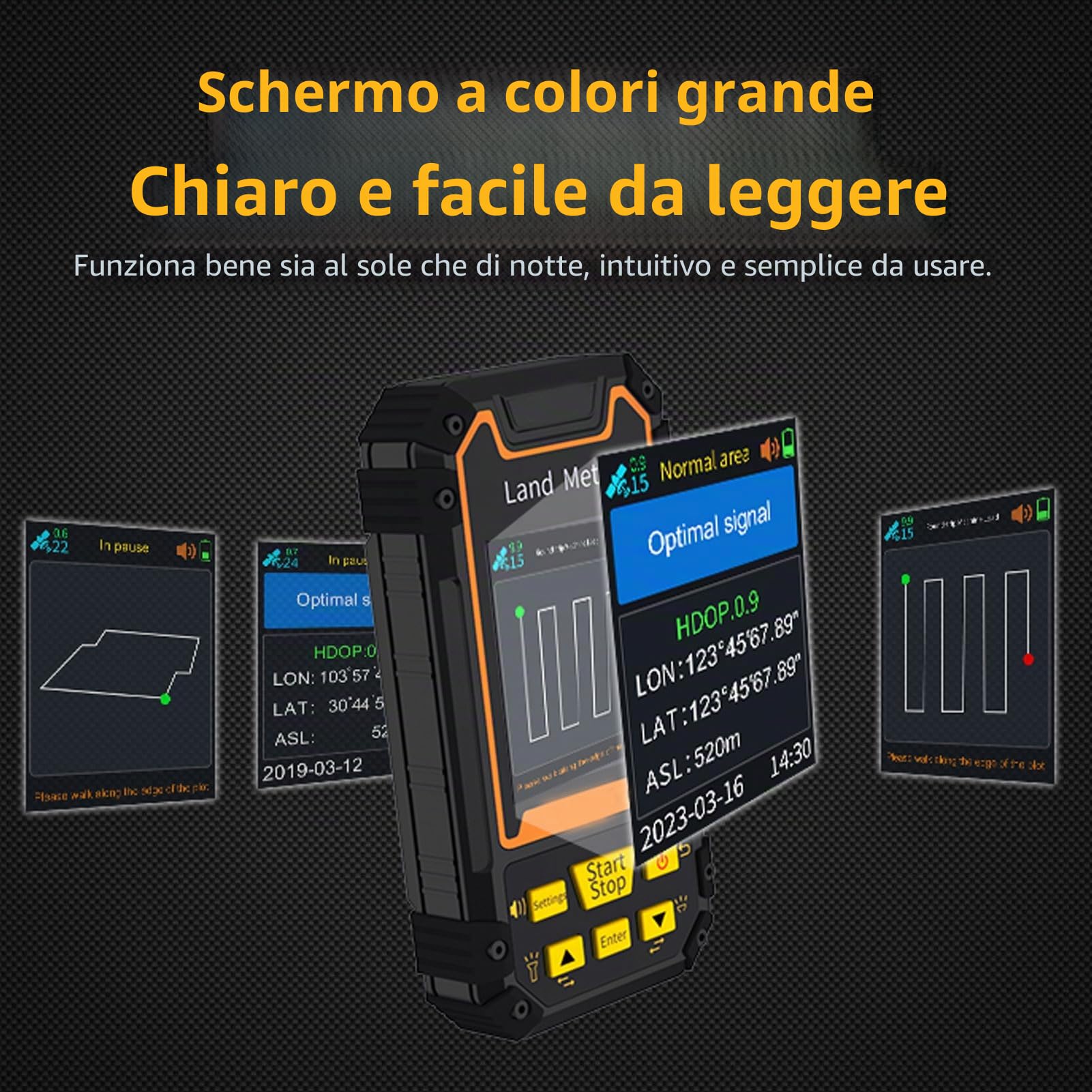 Misuratore Terrestre GPS Portatile, Macchina Topografica S4 Ricevitore GNSS Per Misurazione della Lunghezza