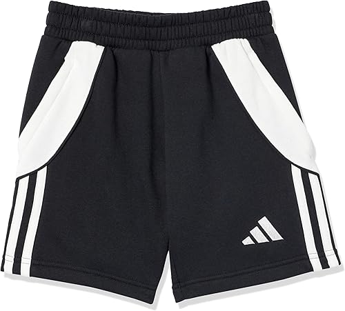 adidas Pantalones cortos Tiro 24 para niños, NegroBlanco