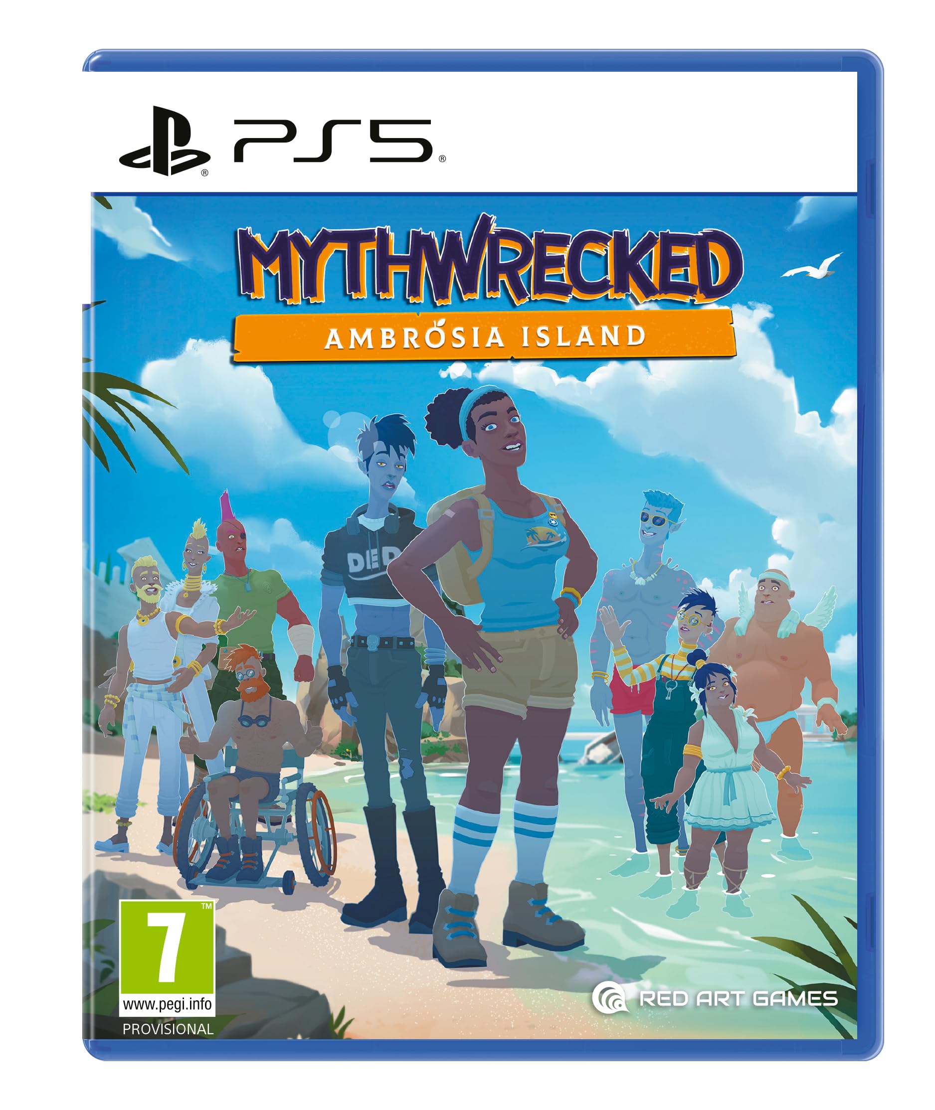 Mythwrecked: Ambrosia Island (PS5) New Sealed Game