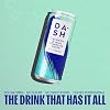 DASH Water Cucumber & Mint - 12 x Cucumber & Mint Flavoured Sparkling Spring Water - NO Sugar, NO Sweetener, NO Calories - Infused with Wonky Fruit (12 x 330ml cans)