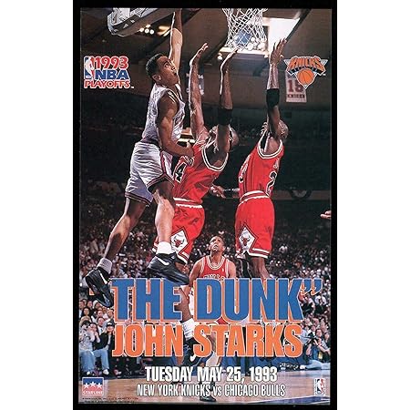 john starks dunk poster