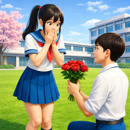 Anime High School Sakura Simulator: Girl Crush Love Story & School Life Roleplay Games