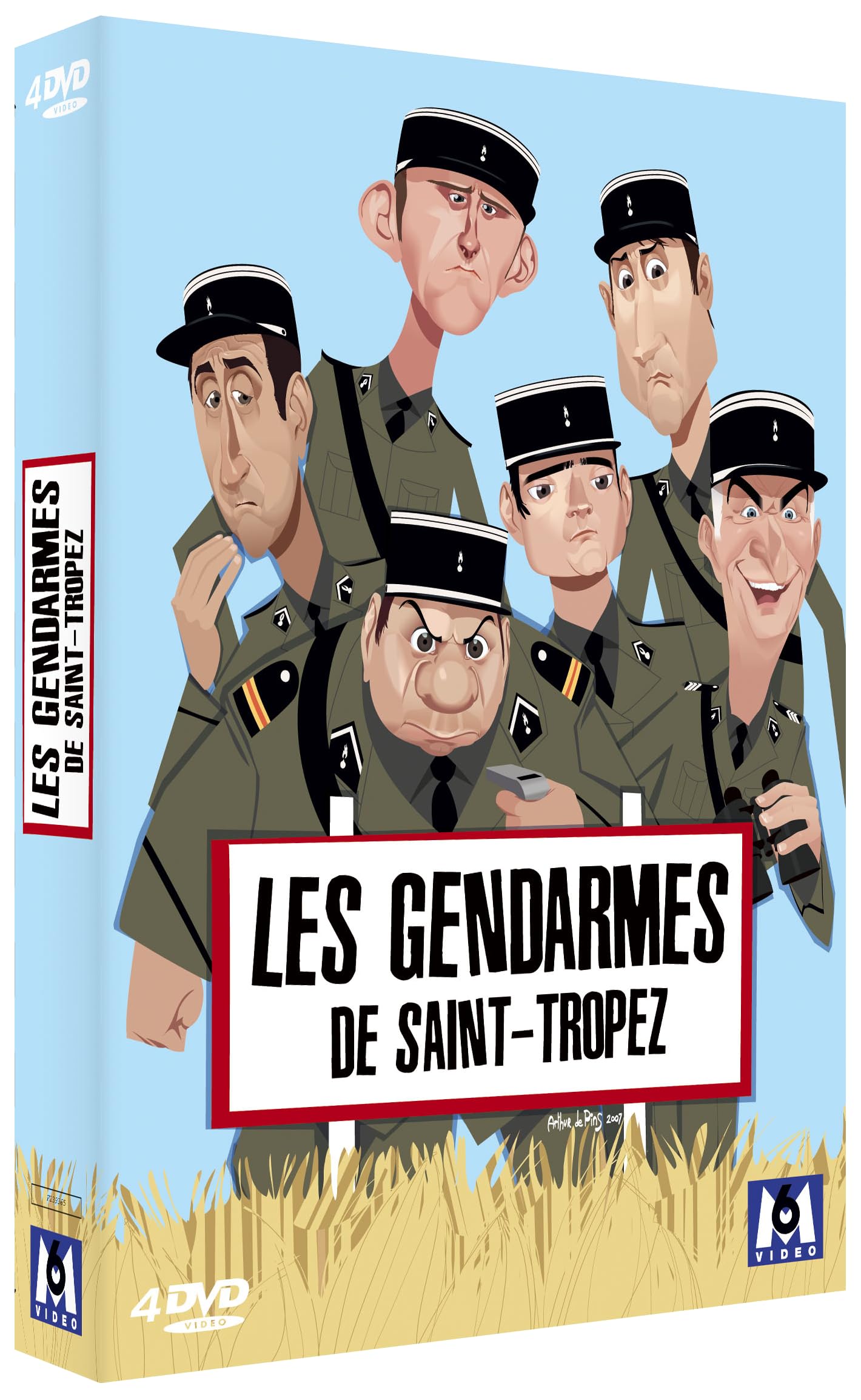 Les Gendarmes de Saint-Tropez : L'Intégrale 6 Films [DVD]