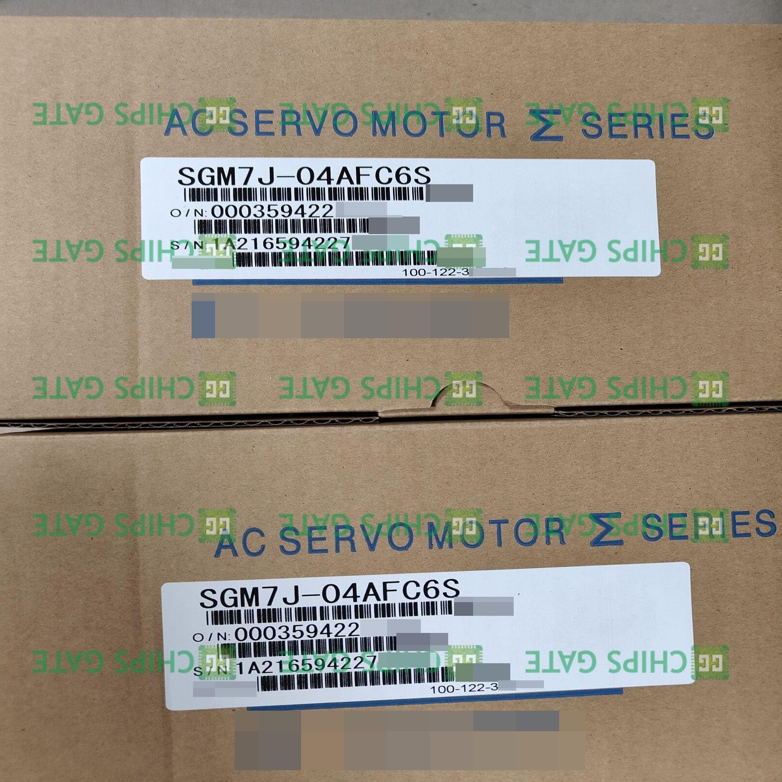 New SGM7J-04AFC6S Servo Motor 1PCS