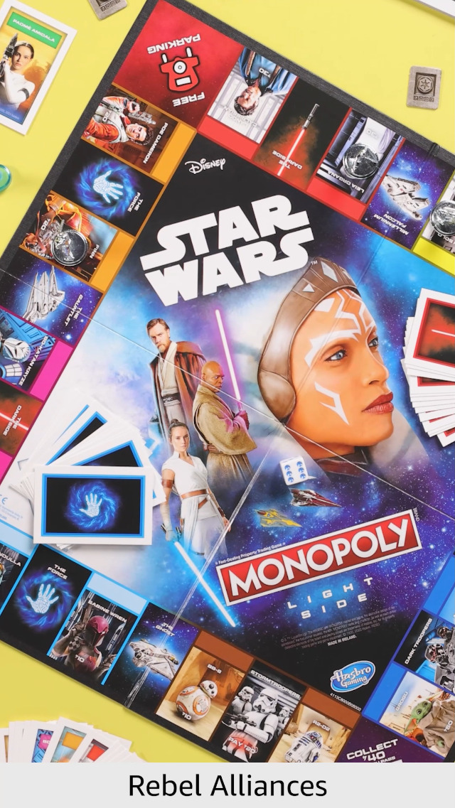 Monopoly Star Wars Light Side - Jeu De Société Hasbro