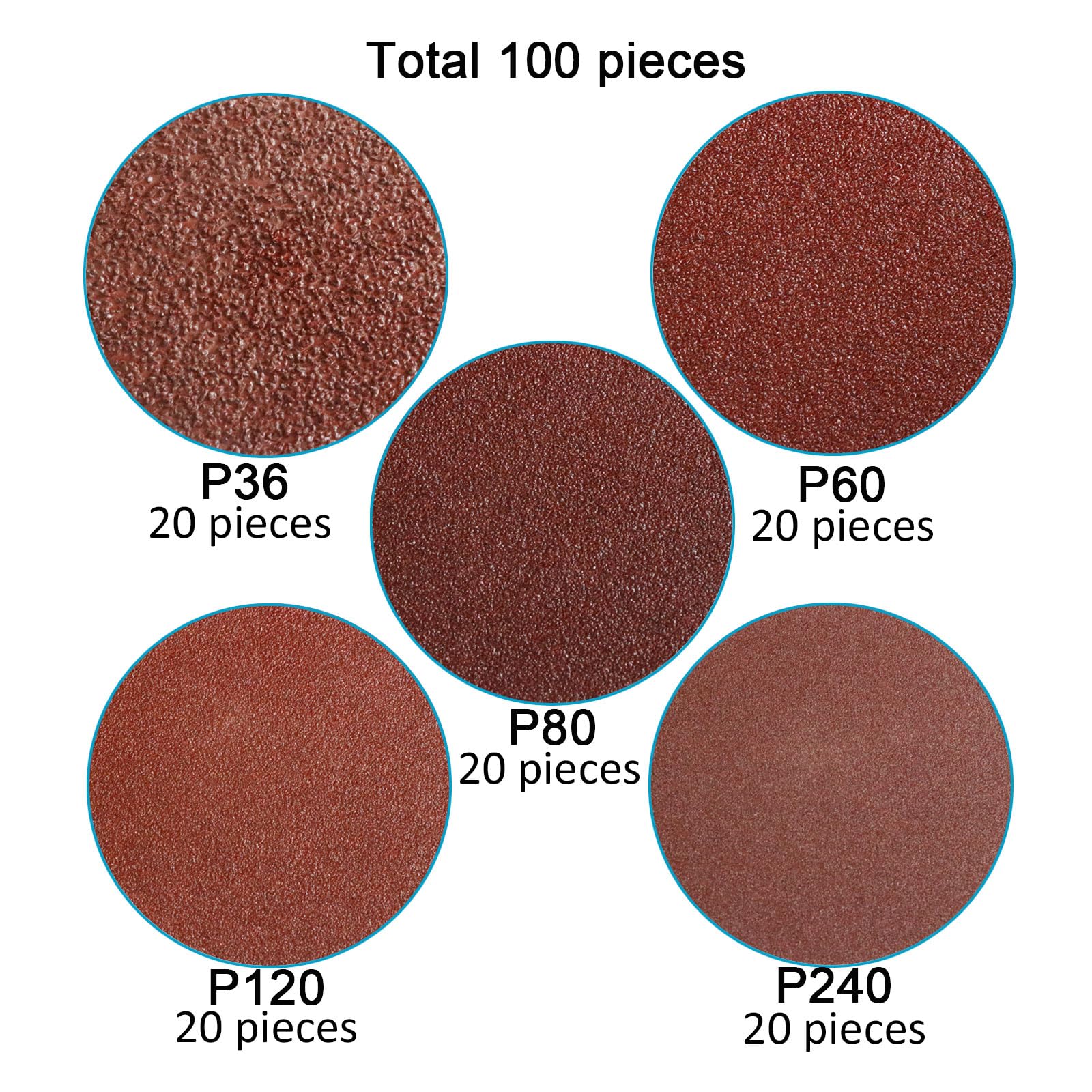 Dischi Abrasivi Lamellari Da 50 Mm, Dischi Abrasivi Da 2 - Foto 6