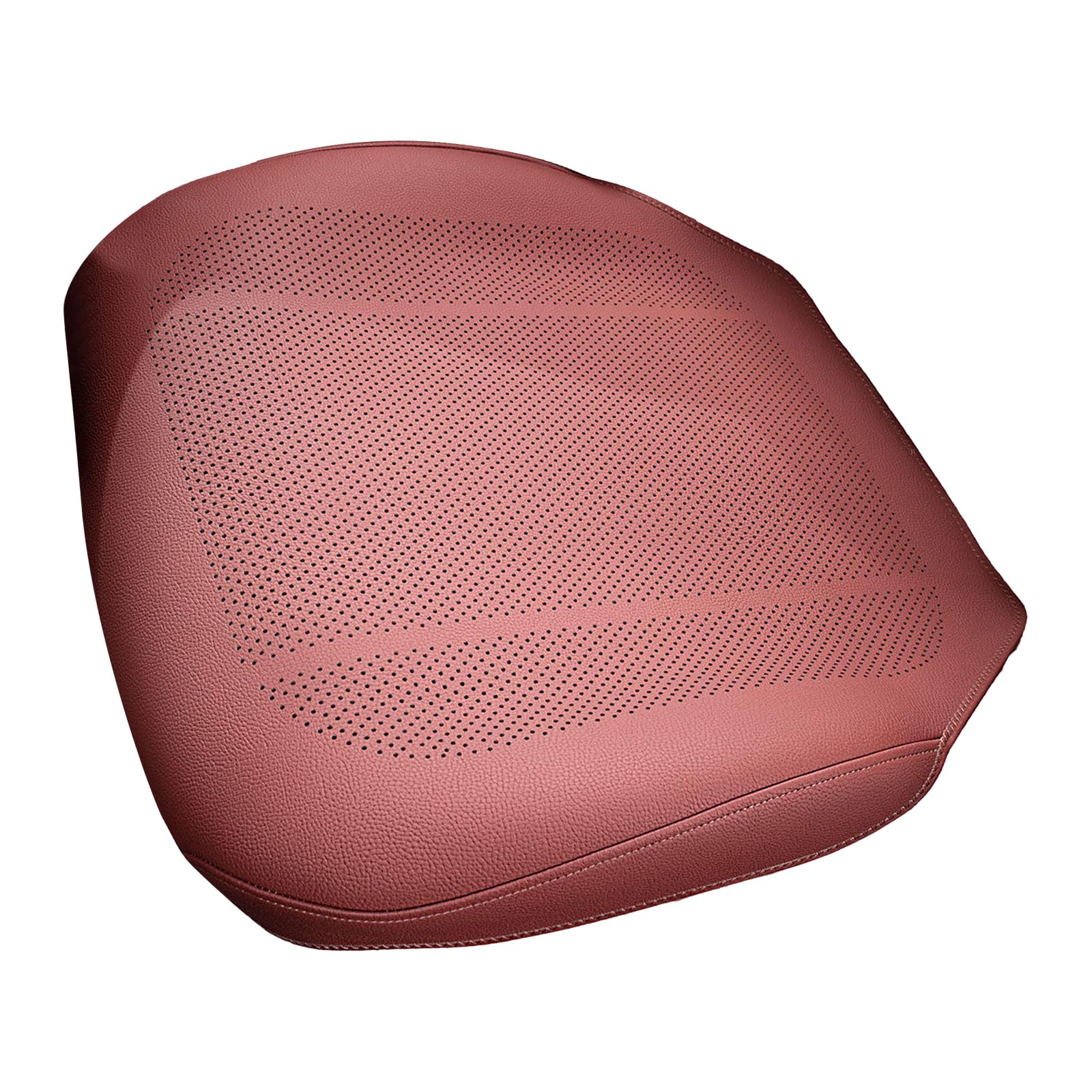 FROMCEO Car Seats Ventilation Cushion with Premium Leather Ice Silk Seat Cover for Long Sitting Comfort and Car Seats Ventilation Cushion