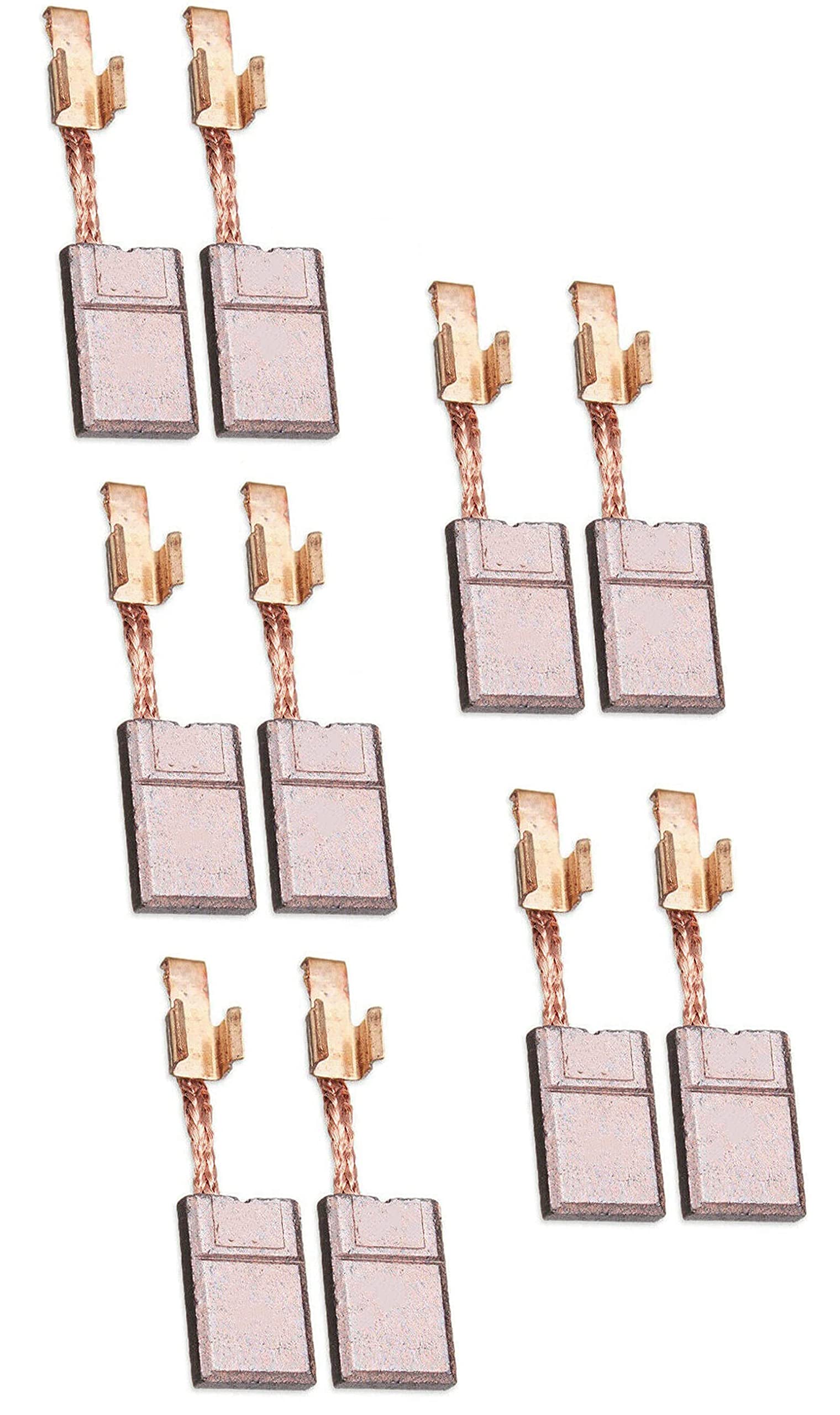 Makita 14.4V 18V Cb-440 Brosse de Charbon 10 Pièces pour Perceuse Meuleuse