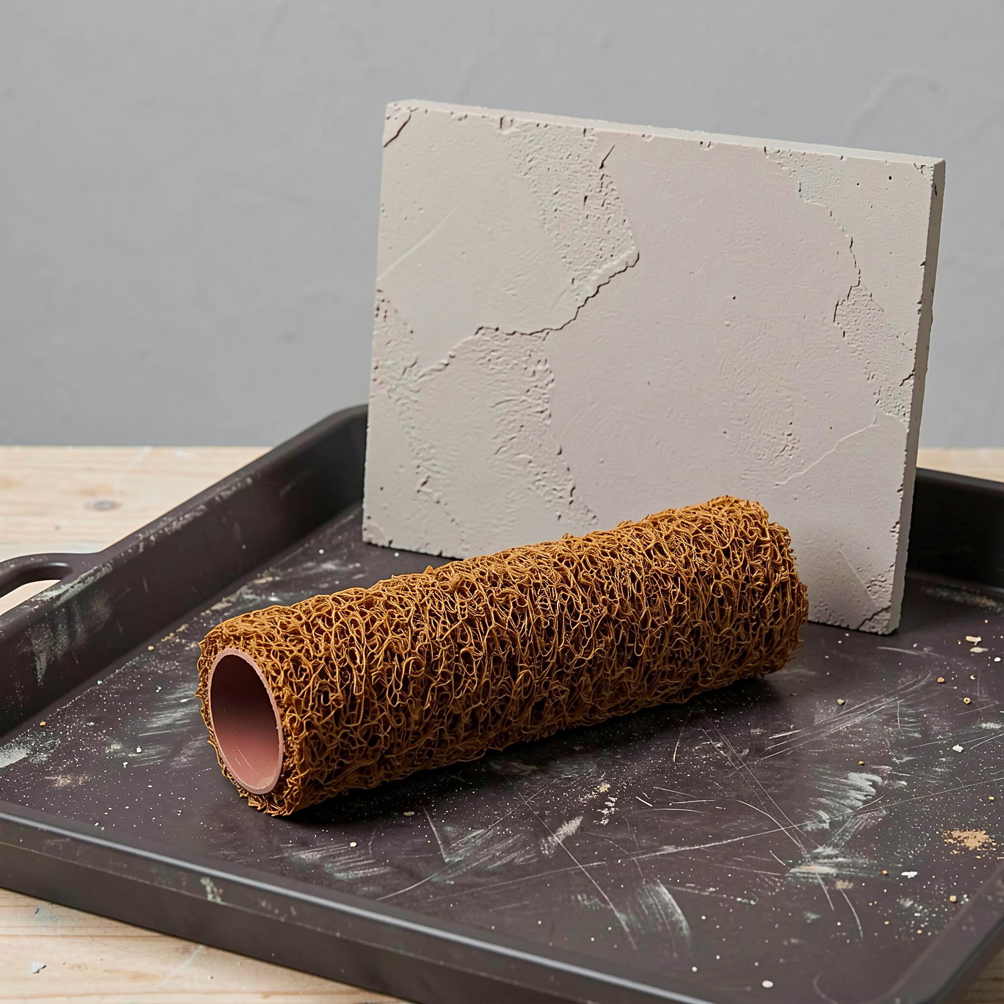 Gatuida 4 fundas para rodillos de pintura texturizados de 9 pulgadas,
