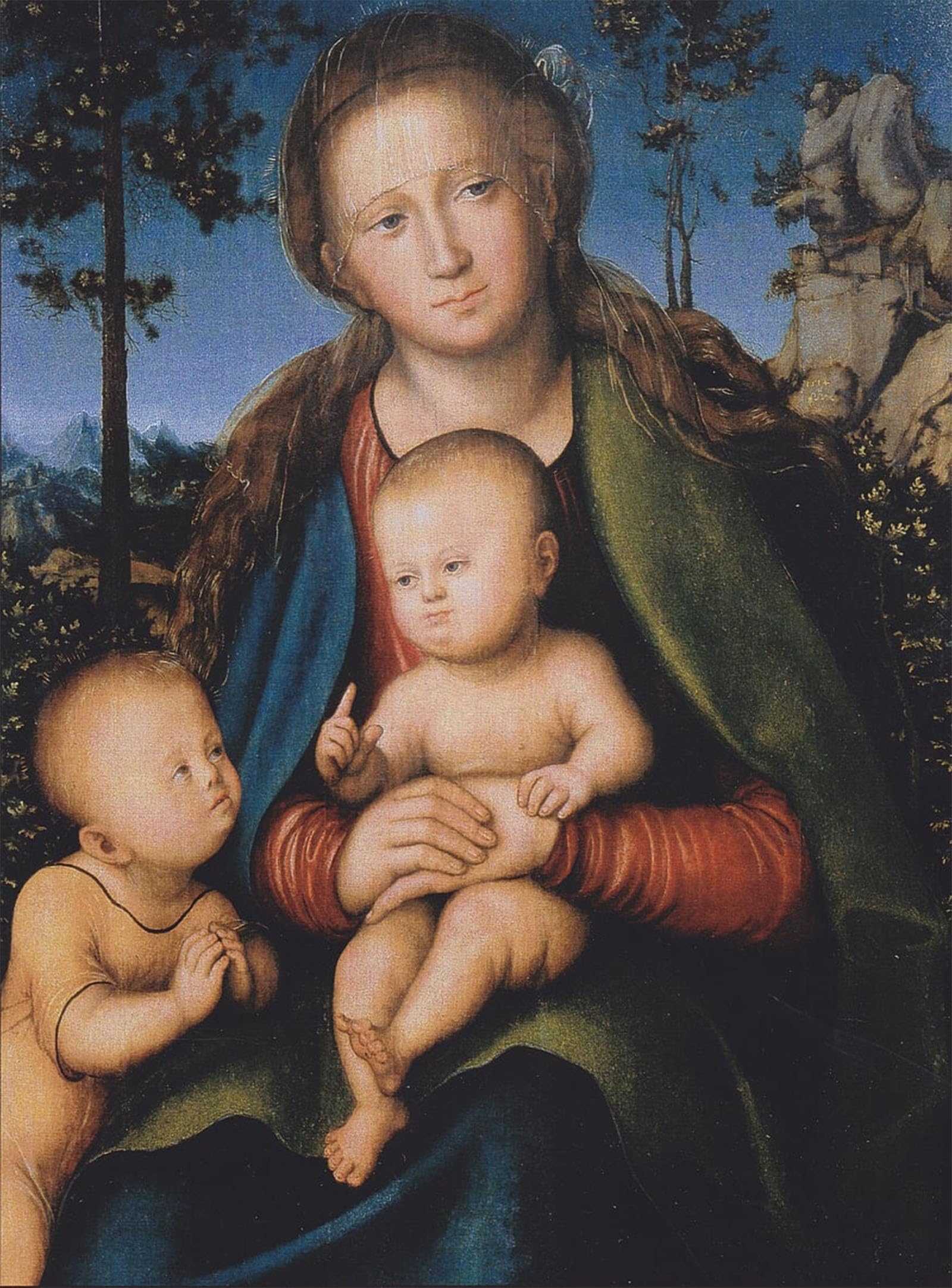 Impression Tableaux Graffiti Lucas Cranach pour salon moderne - 5