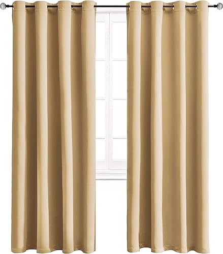 Cortinas Wontex opacas, térmicas, para sala de estar y dormitorio, 2 paneles disponible en Yaxa Venezuela