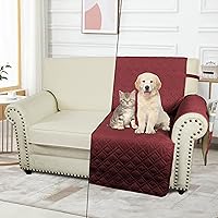 Vista 6 de RBSC Home Funda de sofá impermeable para sofás de cuero protector de perros