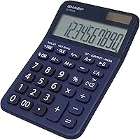 Vista 7 de Sharp EL-M335 Calculadora de escritorio extragrande de 10 dígitos con funciones de conversión de moneda, teclas de impuestos, porcentaje