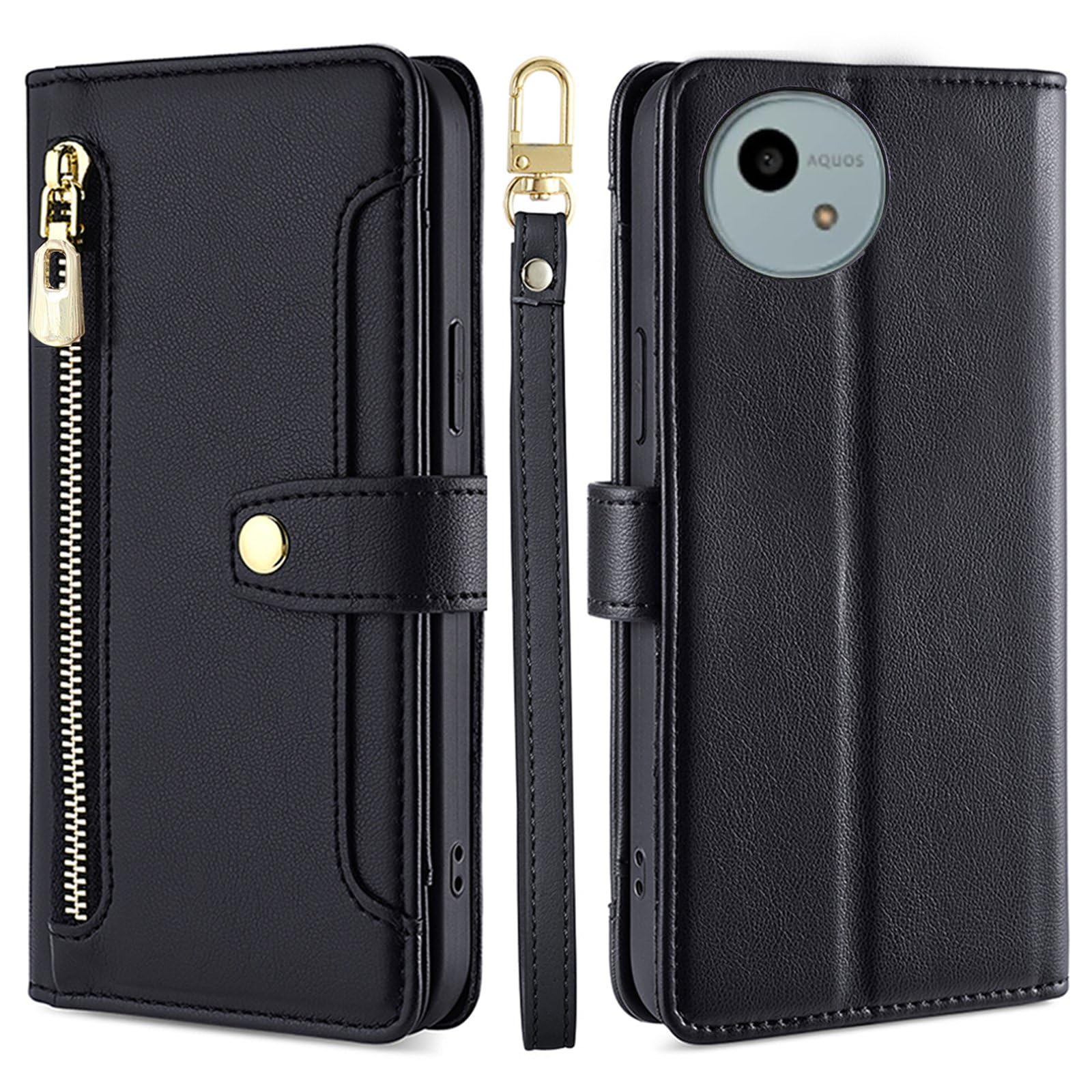 Amazon.co.jp: 適用 AQUOS wish5 SH-52F SH-M32 ケース 手帳型