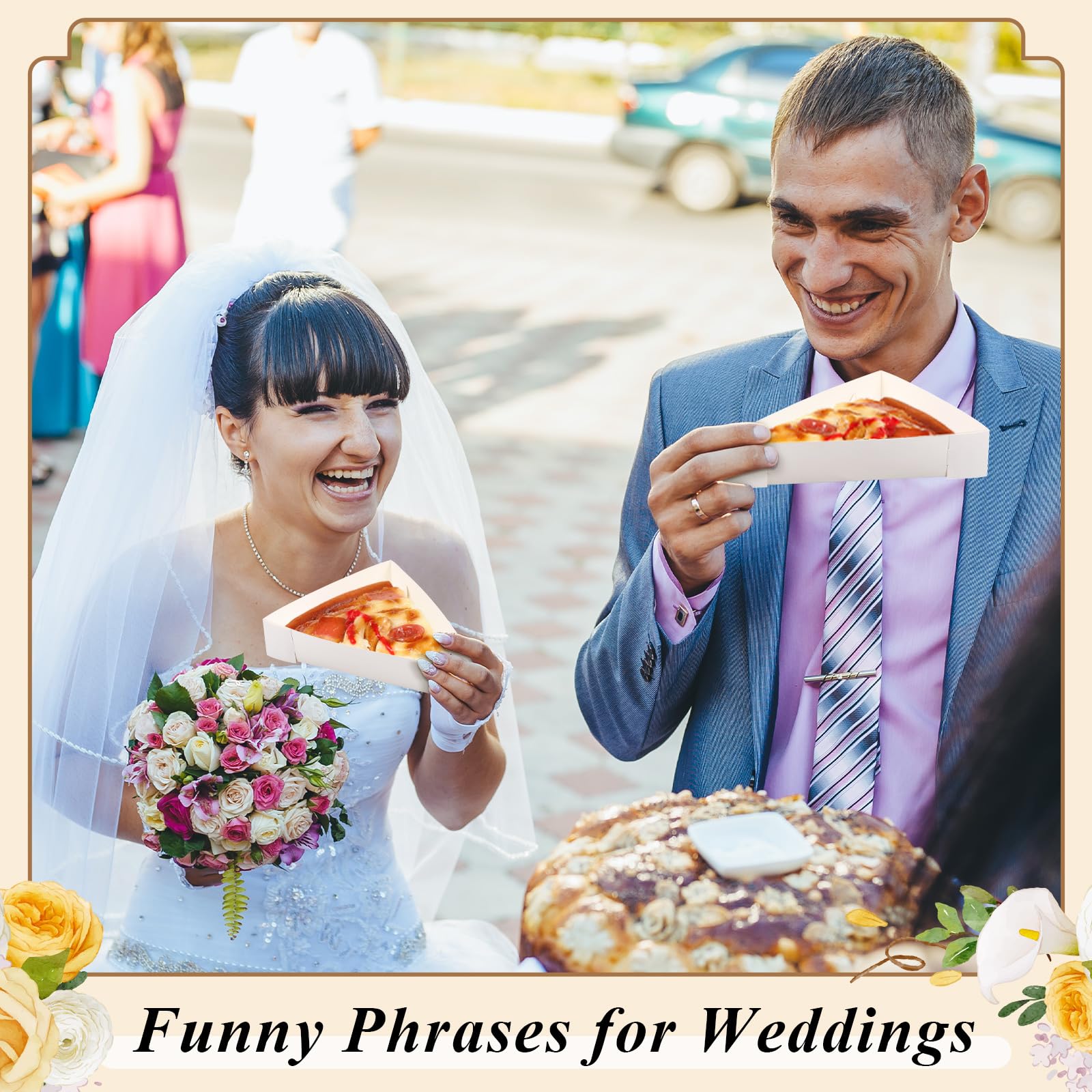 Tioncy 50 cajas de pizza a granel de 9.65 x 7.28 x 1.77 pulgadas, desechables, platos de cuña para pizza, bandeja triangular para boda, bandeja de cartón, soporte para cumpleaños, boda, despedida de