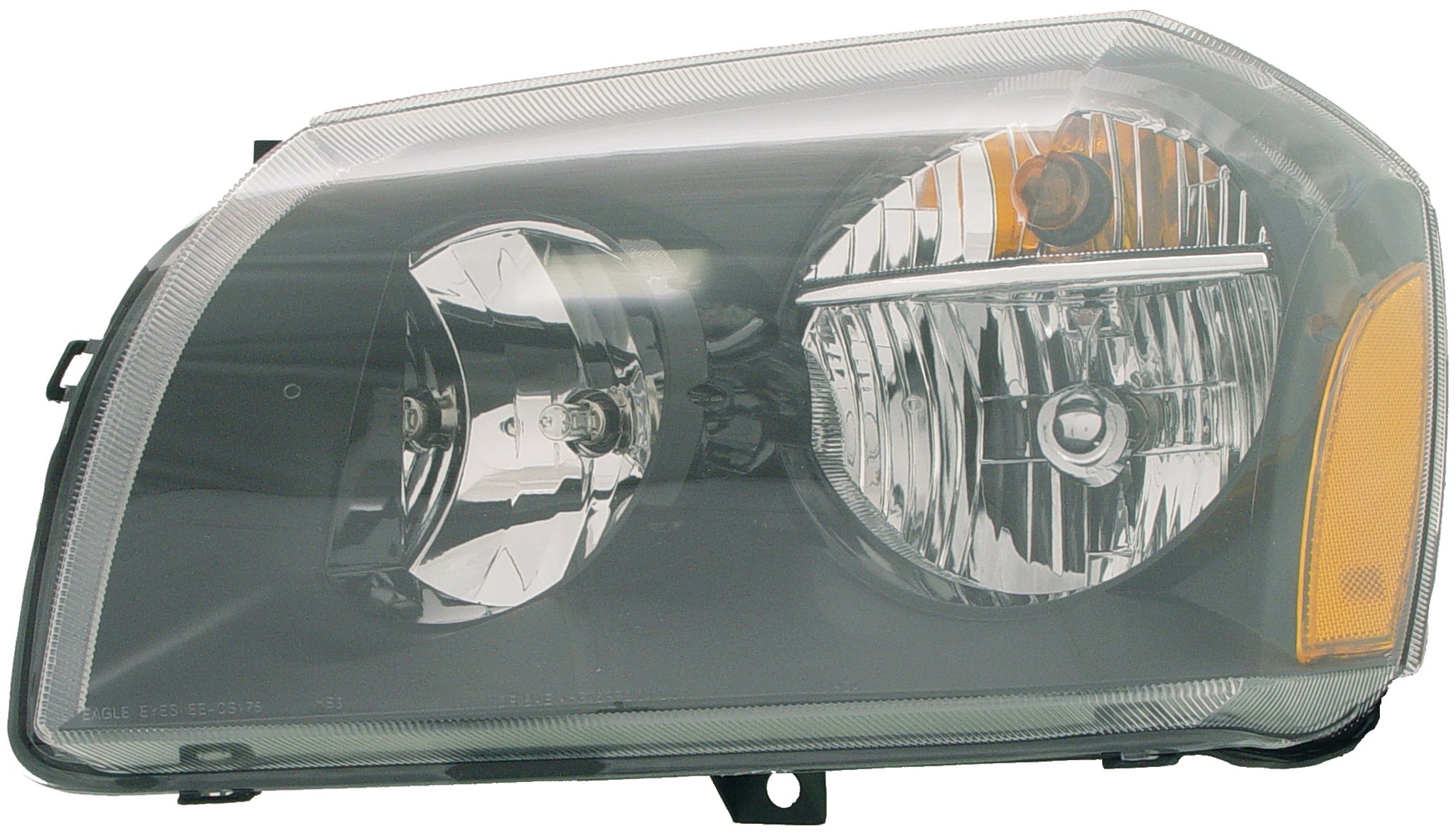 Dorman 1591059 Driver Side Headlight Assembly Compatible with Select Dodge Models (2PCS)