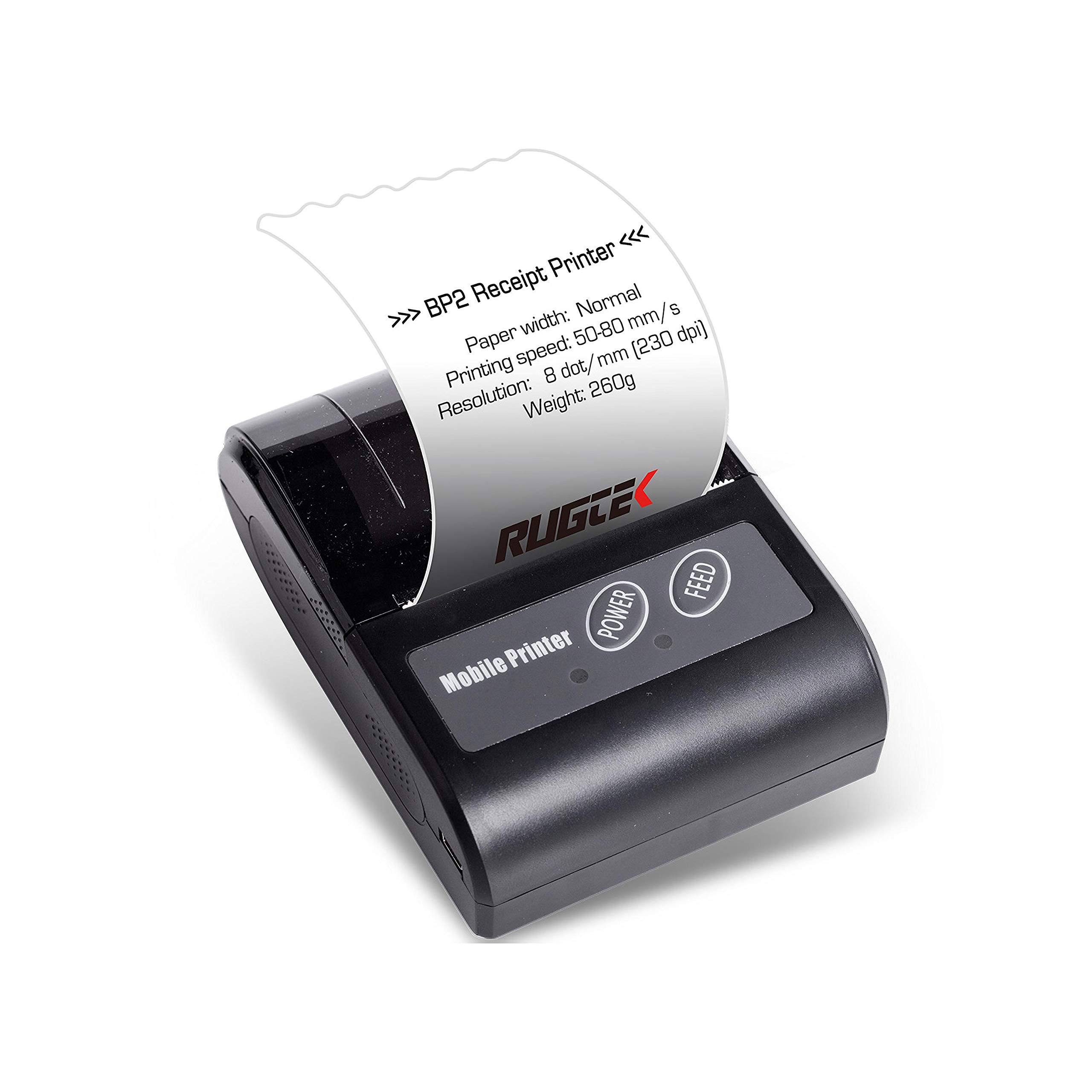 Rugtek BP02 (2 Mobile Bluetooth Printer) (B08D9QV7XY) Amazon Price History, Amazon Price Tracker