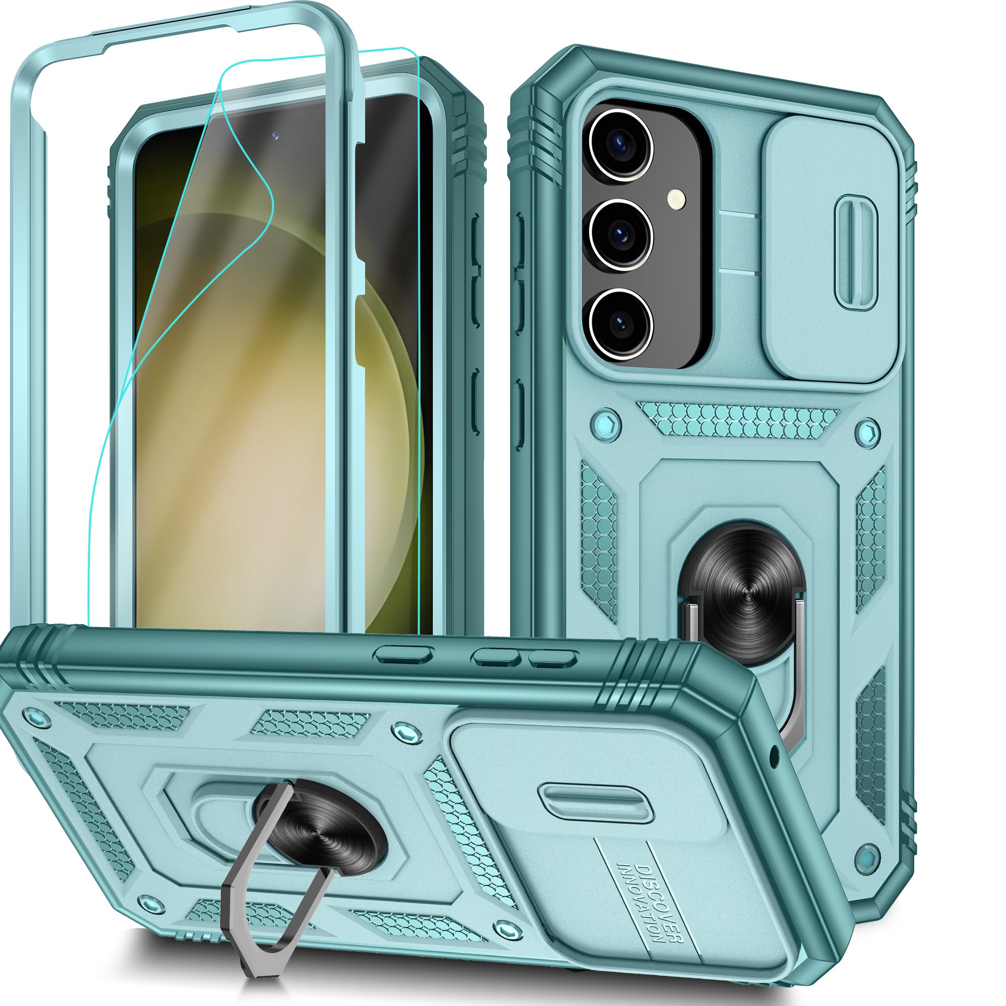 Kompatibel mit Samsung Galaxy Hülle, Eingebetteter Ständer Militärgrad Schutzhülle Handyhülle Starke Stoßfestigkeit Samsung Schutzhülle Samsung Galaxy case Cover