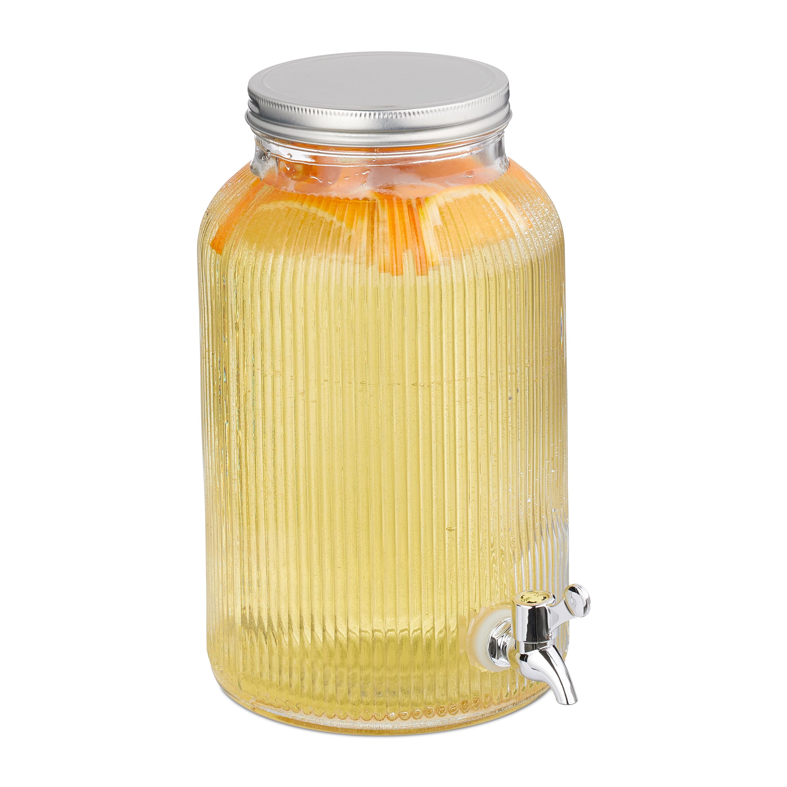 Relaxdagen Drankdispenser met inzetkraan & & Nederlands