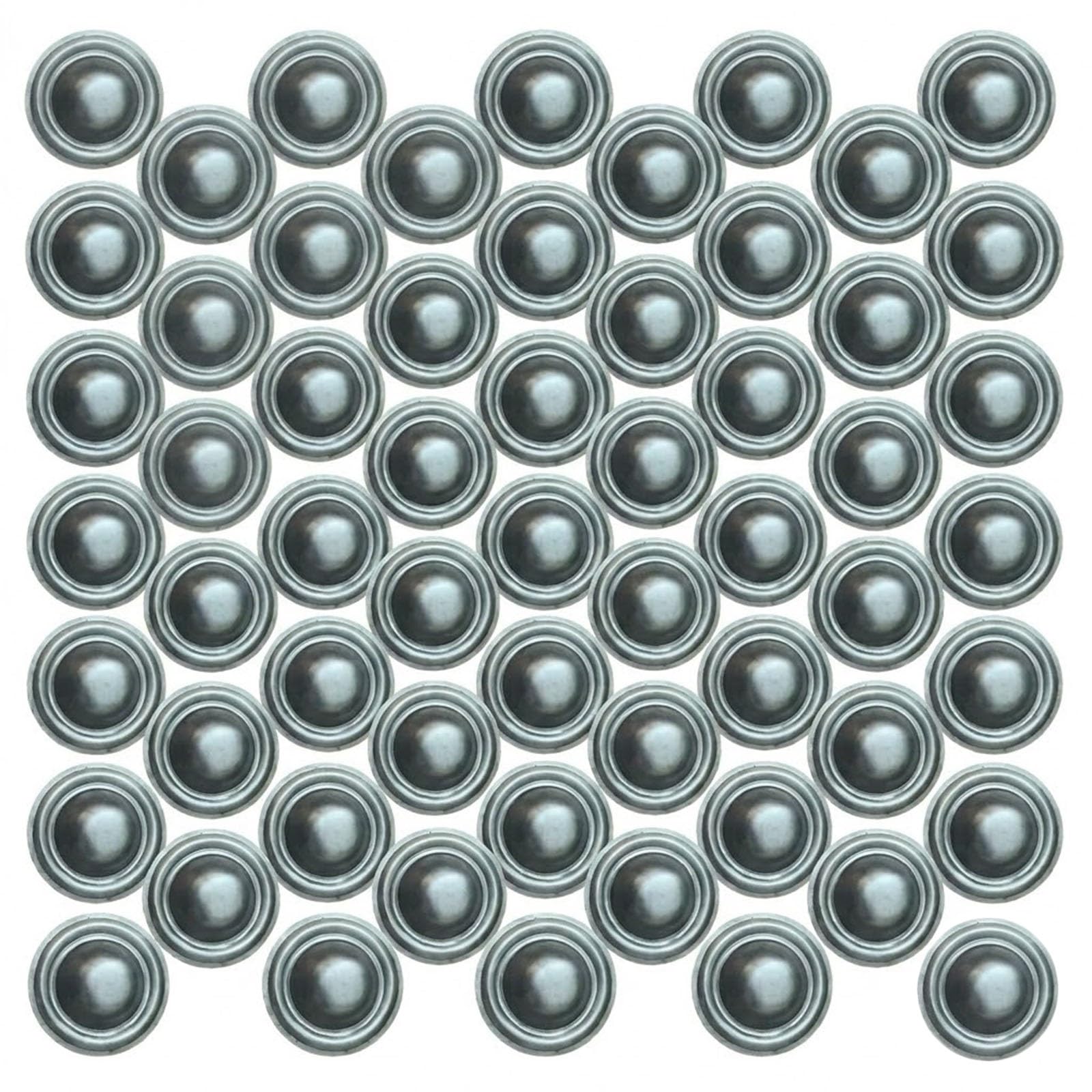 Éviter les fuites de toiture en métal grâce aux capuchons de vis x100