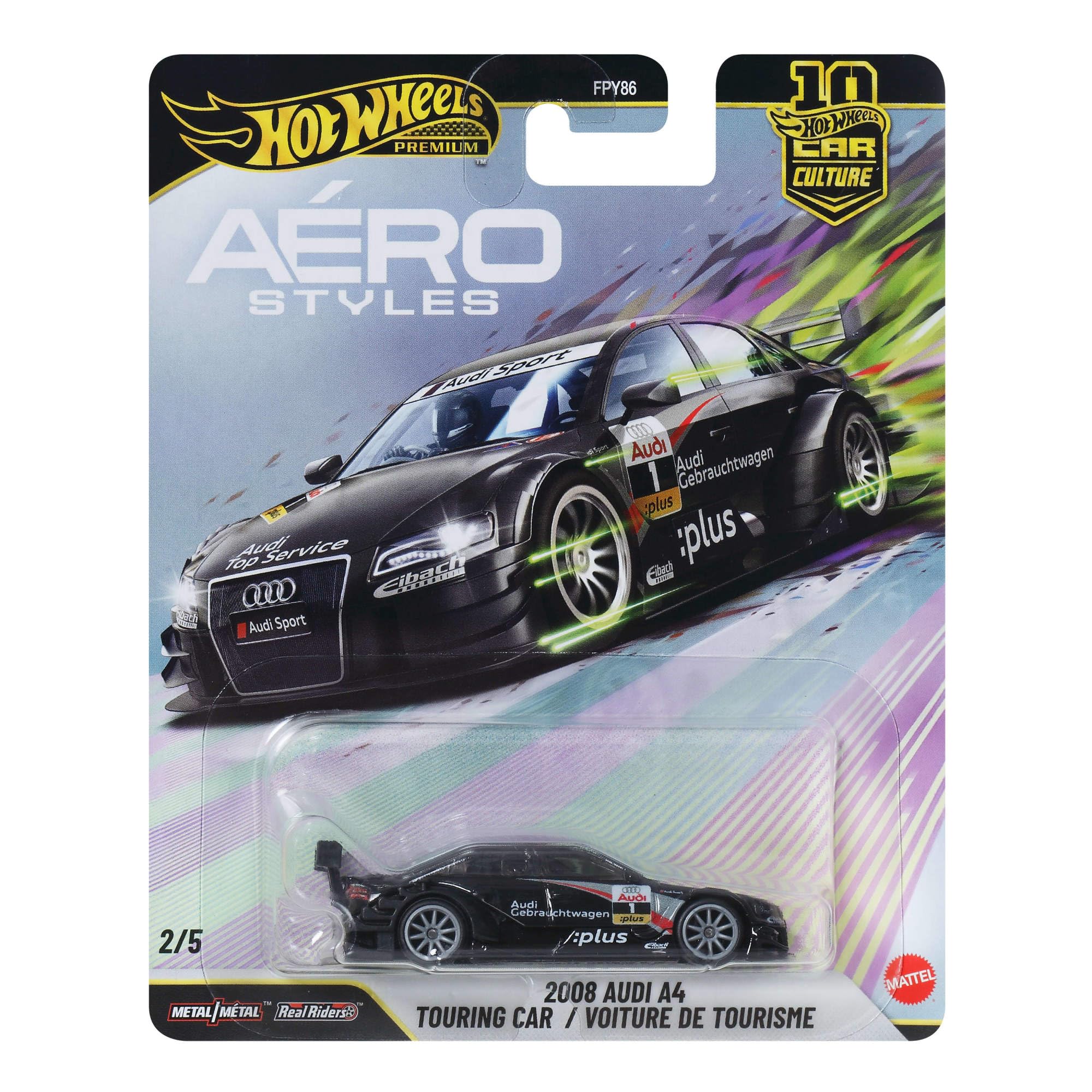 Hot Wheels Premium Car Culture 1:64 Scale Die-Cast 2005 Audi A4 DTM