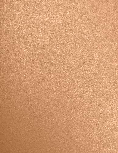 812X 11 papel metálico colección 50 Cobre metálico