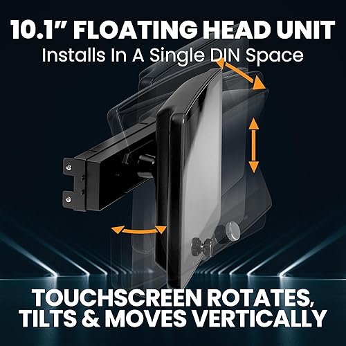 Miniatura 4 de BOSS Audio Systems Elite BE10ACP - Estéreo de auto desmontable de 10.1 pulgadas con pantalla táctil para Apple CarPlay y unidad principal Android