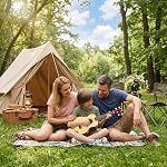 Soprano Ukulele Beginner Kit 21 Inch Ukelele w/Free Online Lesson Case Strap Tuner Strings Picks, Fast to Learn