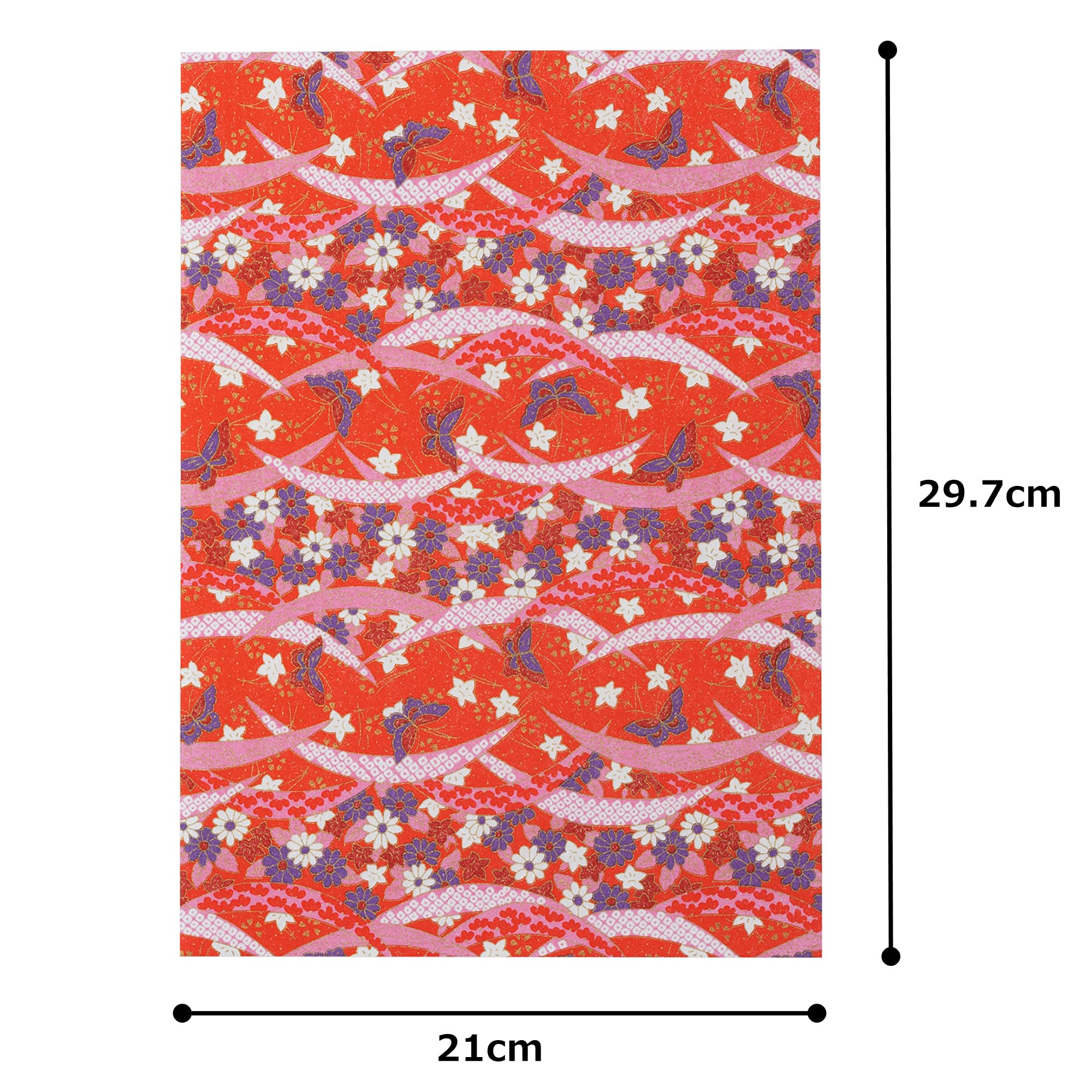 Amazon | 和紙かわ澄 千代紙 友禅和紙 A4 約21×29.7cm 100柄各1枚 100